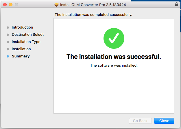 import OLM to Apple Mail