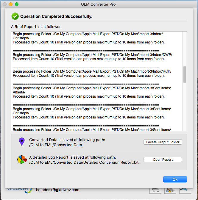 migrate olm to eml