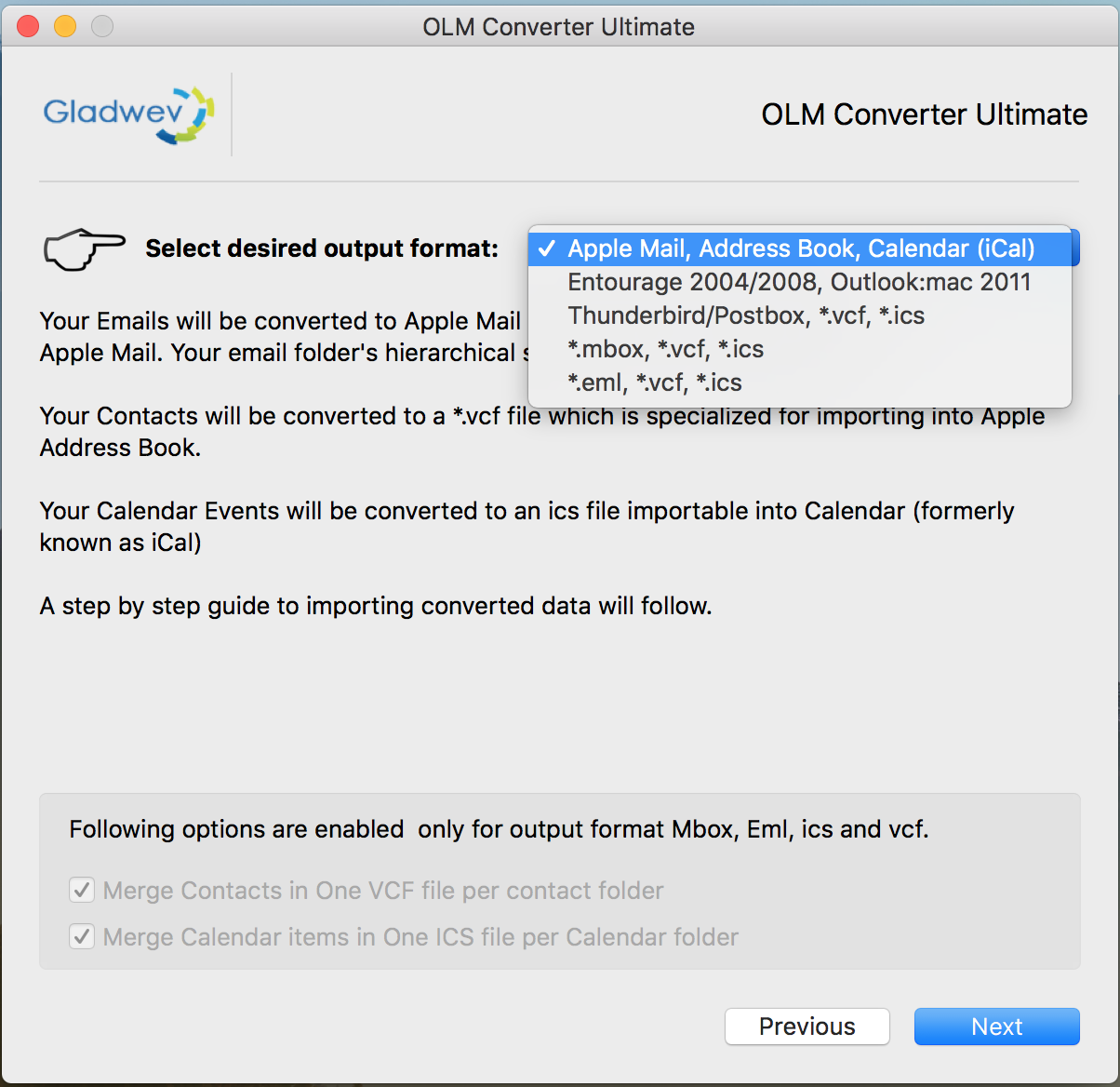 convert outlook 2011 to mac mail