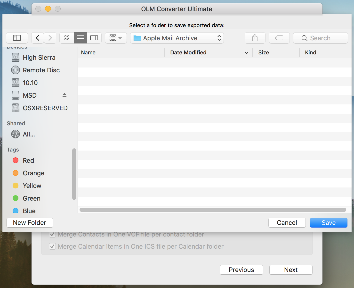 transfer outlook 2011 to mac mail